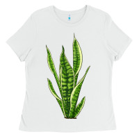 White snake plant Ladies Tee - LillyAllenDesigns