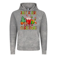 Cloud Rock just a girl who loves christmas Vintage Hoodie - MaliasSmallBusiness