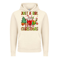 Vintage Artic just a girl who loves christmas Vintage Hoodie - MaliasSmallBusiness