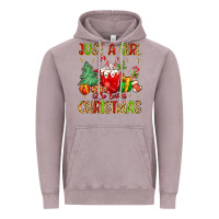 Vintage Zinc just a girl who loves christmas Vintage Hoodie - MaliasSmallBusiness