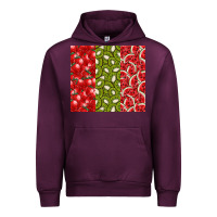 Mauve Wine summer fruits Urban Hoodie - CowhideDigitalArt