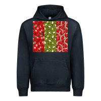 Navy summer fruits Urban Hoodie - CowhideDigitalArt