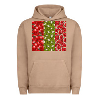 Pigment Burro summer fruits Urban Hoodie - CowhideDigitalArt
