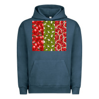 Pigment Midnight Navy summer fruits Urban Hoodie - CowhideDigitalArt