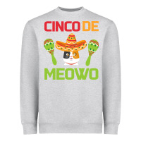 Heather Grey Cinco De Meow Heavyweight Sweatshirt - Bettercallsaul