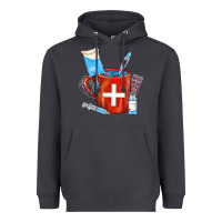 Smoke Nurse Coffee Mug Heavyweight Hoodie - FaDigitalArtStudio