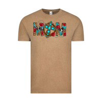 Vintage Coffee Western Mom With Cross Vintage Tee - BundleAndBundleShop