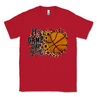 Red it's game day y'all basketball Classic Tee - JahusDesignShop