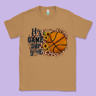 It's Game Day Y'all Basketball Classic Tee Designed By Jahusdesignshop