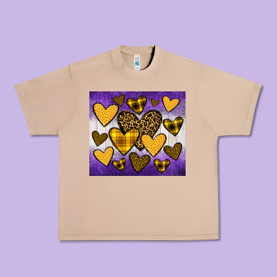 Lakers Hearts Urban Heavy Tee Designed By Jahusdesignshop