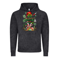 Vintage Black im the nurse elf Vintage Hoodie - MaliasSmallBusiness