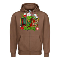 Chestnut lpn licensed practical claus Zipper Hoodie - CowGirlArtShop