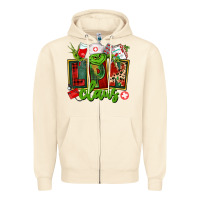 Sandshell lpn licensed practical claus Zipper Hoodie - CowGirlArtShop