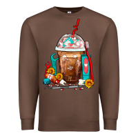 Chestnut Dentist Frappe Coffee Premium Sweatshirt - FaDigitalArtStudio