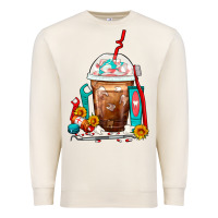Sandshell Dentist Frappe Coffee Premium Sweatshirt - FaDigitalArtStudio