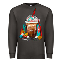 Smoke Dentist Frappe Coffee Premium Sweatshirt - FaDigitalArtStudio