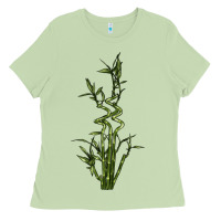 Matcha Lucky Bamboo Ladies Tee - LillyAllenDesigns