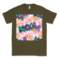 Army Green Breast Cancer Awareness Mom With Leopard Patterns Classic Tee - BundleAndBundleShop