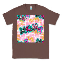 Chestnut Breast Cancer Awareness Mom With Leopard Patterns Classic Tee - BundleAndBundleShop