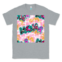 Heather Grey Breast Cancer Awareness Mom With Leopard Patterns Classic Tee - BundleAndBundleShop