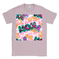 Lilac Breast Cancer Awareness Mom With Leopard Patterns Classic Tee - BundleAndBundleShop