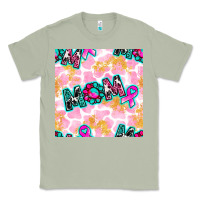 Matcha Breast Cancer Awareness Mom With Leopard Patterns Classic Tee - BundleAndBundleShop