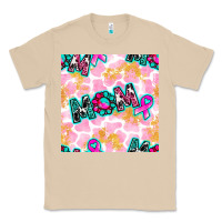 Mushroom Breast Cancer Awareness Mom With Leopard Patterns Classic Tee - BundleAndBundleShop
