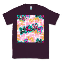Plum Breast Cancer Awareness Mom With Leopard Patterns Classic Tee - BundleAndBundleShop