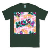 Sports Green Breast Cancer Awareness Mom With Leopard Patterns Classic Tee - BundleAndBundleShop