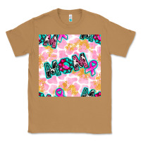 Toasted Coconut Breast Cancer Awareness Mom With Leopard Patterns Classic Tee - BundleAndBundleShop