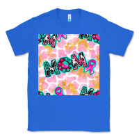 True Royal Breast Cancer Awareness Mom With Leopard Patterns Classic Tee - BundleAndBundleShop