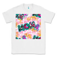 White Breast Cancer Awareness Mom With Leopard Patterns Classic Tee - BundleAndBundleShop