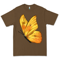 Cacao Flying Cloudless Sulphur Butterfly Premium Tee - LillyAllenDesigns