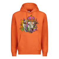 Carrot charolais mardi gras Premium Hoodie - OliviaCreatesArt