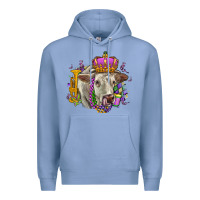 Colony Blue charolais mardi gras Premium Hoodie - OliviaCreatesArt