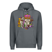 Rock charolais mardi gras Premium Hoodie - OliviaCreatesArt