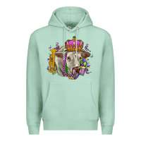 Seafoam charolais mardi gras Premium Hoodie - OliviaCreatesArt