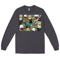 Smoke California Wine with Leopard Background Long Sleeve Tee - Bettercallsaul