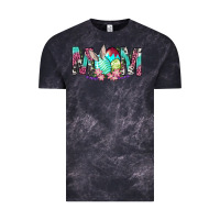 Cloud Black Western Mom With Easter Vintage Tee - BundleAndBundleShop
