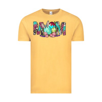 Vintage Mustard Western Mom With Easter Vintage Tee - BundleAndBundleShop