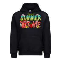 Black summer time Urban Hoodie - CowhideDigitalArt