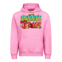 Fuchsia Pink summer time Urban Hoodie - CowhideDigitalArt