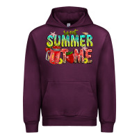 Mauve Wine summer time Urban Hoodie - CowhideDigitalArt