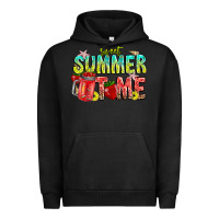 Pigment Black summer time Urban Hoodie - CowhideDigitalArt