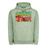Pigment Oil Green summer time Urban Hoodie - CowhideDigitalArt