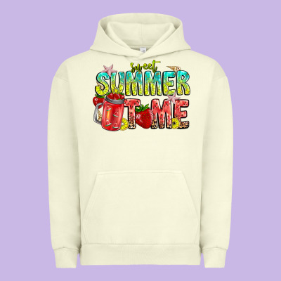 Summer Time Urban Hoodie Designed By Cowhidedigitalart