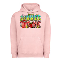 Pigment Salmon summer time Urban Hoodie - CowhideDigitalArt