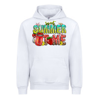 White summer time Urban Hoodie - CowhideDigitalArt