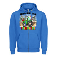 True Royal nothing runs like a reindeere Zipper Hoodie - CowGirlArtShop