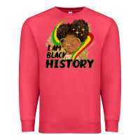 Cardinal I am black history Premium Sweatshirt - FaDigitalArtStudio